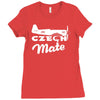 czech mate yak 11 Ladies Fitted T-Shirt