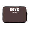 boys with abs Laptop sleeve