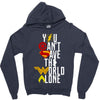 you can't save the world alone Zipper Hoodie