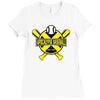 apocalypse baseball Ladies Fitted T-Shirt