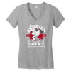 gallic gym Women's V-Neck T-Shirt