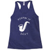 keepin it saxy Racerback Tank