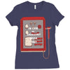 break fast Ladies Fitted T-Shirt