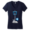master keyblade Women's V-Neck T-Shirt