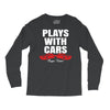 Plays With Cars Long Sleeve Shirts