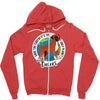 save the earth   boxers Zipper Hoodie