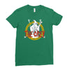 the grey Ladies Fitted T-Shirt