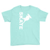 skate  fun skateboard Youth Tee
