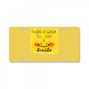 smile License Plate