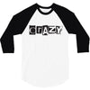 crazy 3/4 Sleeve Shirt
