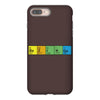 bazinga periodic table funny funny birthday present gift iPhone 8 Plus