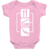 v2 eat sleep scuba dive Baby Bodysuit