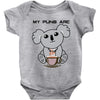 my puns are Baby Bodysuit