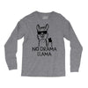 no drama llama Long Sleeve Shirts