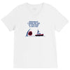 polite jaws V-Neck Tee