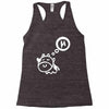cow says mu Racerback Tank