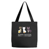 happy meowr Tote Bags