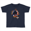 American Flag Q Fire Toddler T-shirt