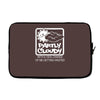 partly cloudy 100% getting wasted gift drugs drinking pissed bong fuun Laptop sleeve