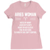 Aries Woman Ladies Fitted T-Shirt