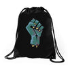 zombie punch Drawstring Bags