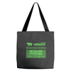 delorean trail Tote Bags
