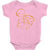 pilze magic mushroom wald natur nature psy psycho trip Baby Onesie