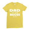 dad to the rescue Ladies Fitted T-Shirt