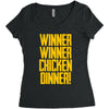 Winner Winner Chicken Dinner Women's Triblend Scoop T-shirt