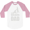 fathers day gift   the walking dad 3/4 Sleeve Shirt