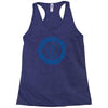 isla nublar vet Racerback Tank