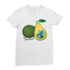 vegan world Ladies Fitted T-Shirt