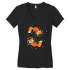 space fox Women's V-Neck T-Shirt