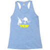pew yoda wars funny Racerback Tank