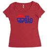 born bad Women's Triblend Scoop T-shirt