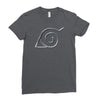 Hidden Leaf Village Symbol T-Shirt Ladies Fitted T-Shirt