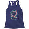 the girl and the dragon Racerback Tank