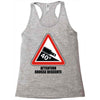warning descent Racerback Tank
