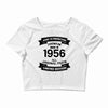 Premium Vintage 1956 Crop Top