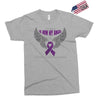 my hero is now my angel pancreatic cancer awareness Exclusive T-shirt