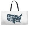 Land That I Love Weekender Totes