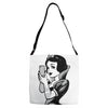 snow white Adjustable Strap Totes