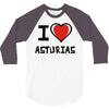 i love asturias 3/4 Sleeve Shirt