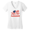 trump 2016 for president election Women's V-Neck T-Shirt
