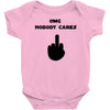 omg nobody cares Baby Bodysuit