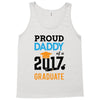 Class of 2017 Proud Daddy Graduation Tank Top