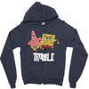 Trouble Zipper Hoodie