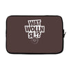 per mertesacker, wat wolln se deutschland, Laptop sleeve