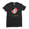 creme fraiche Ladies Fitted T-Shirt
