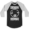 people should not be afraid of their governments 3/4 Sleeve Shirt